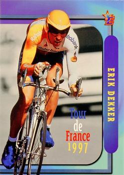 1997 Eurostar Tour de France #60 Erik Dekker Front